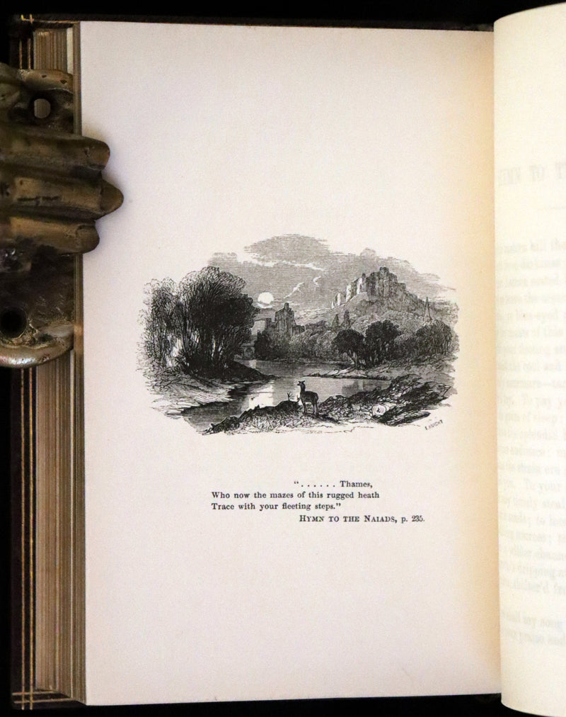 1853 Rare Book - The Pleasures of the Imagination by Mark Akenside