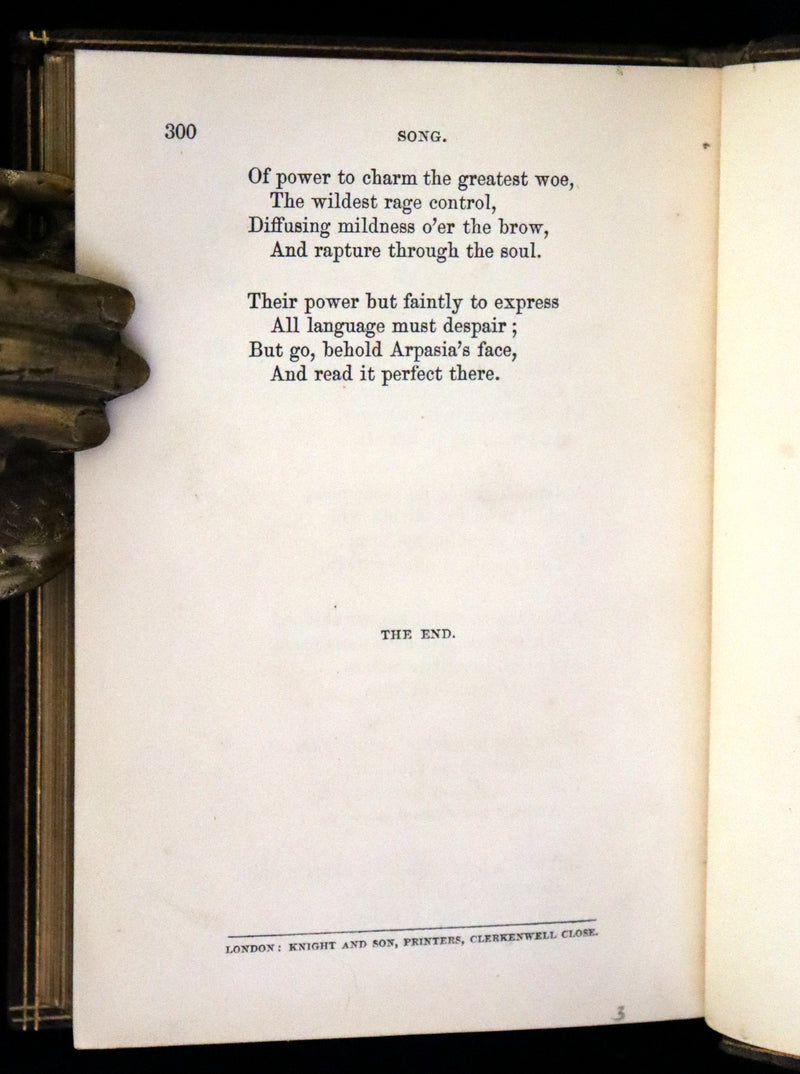 1853 Rare Book - The Pleasures of the Imagination by Mark Akenside