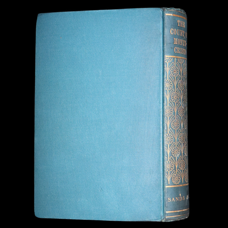 1896 Scarce Book - The  Count of Monte-Cristo by Alexandre Dumas