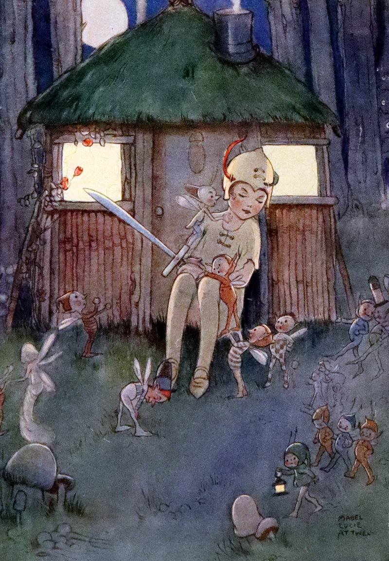 1925 Rare Book - Peter Pan and Wendy Illustrated by Mabel Lucie Attwell