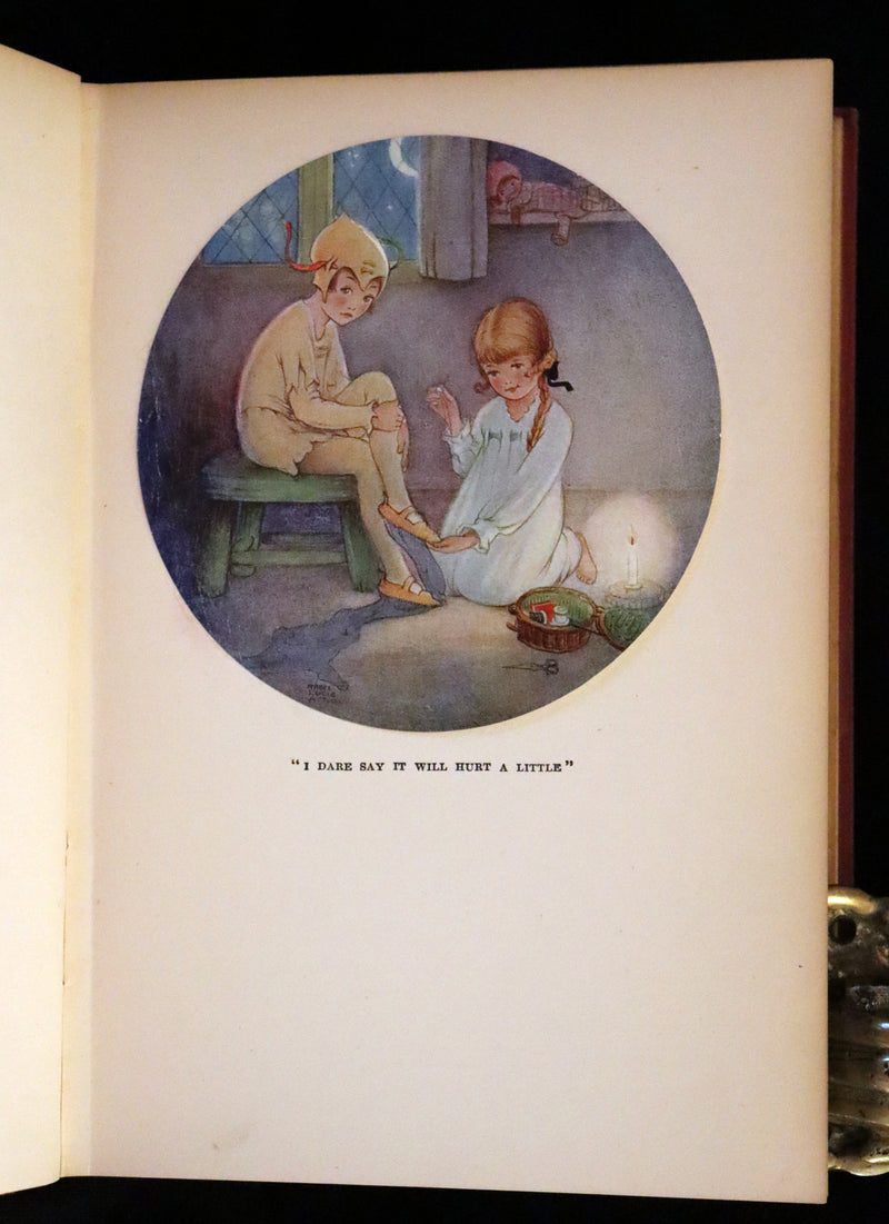 1925 Rare Book - Peter Pan and Wendy Illustrated by Mabel Lucie Attwell