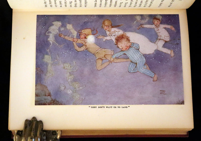 1925 Rare Book - Peter Pan and Wendy Illustrated by Mabel Lucie Attwell