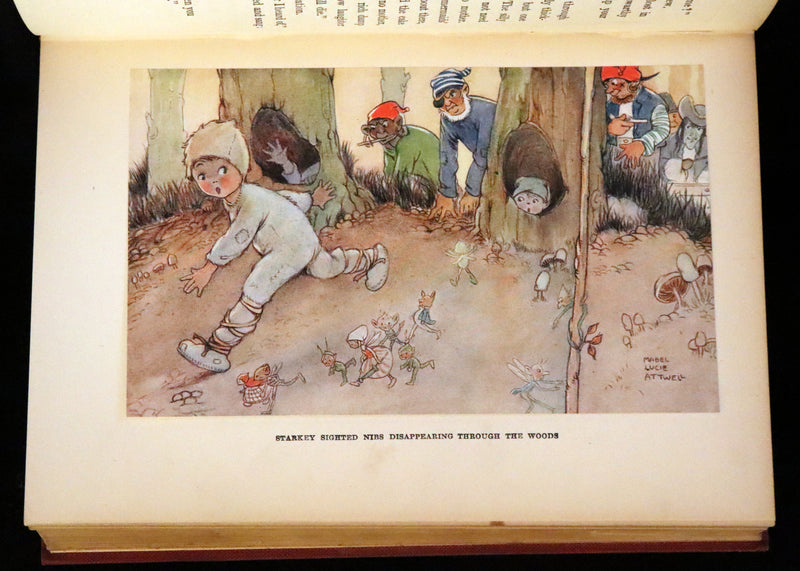 1925 Rare Book - Peter Pan and Wendy Illustrated by Mabel Lucie Attwell
