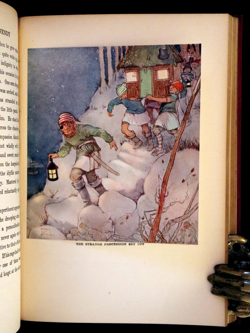 1925 Rare Book - Peter Pan and Wendy Illustrated by Mabel Lucie Attwell