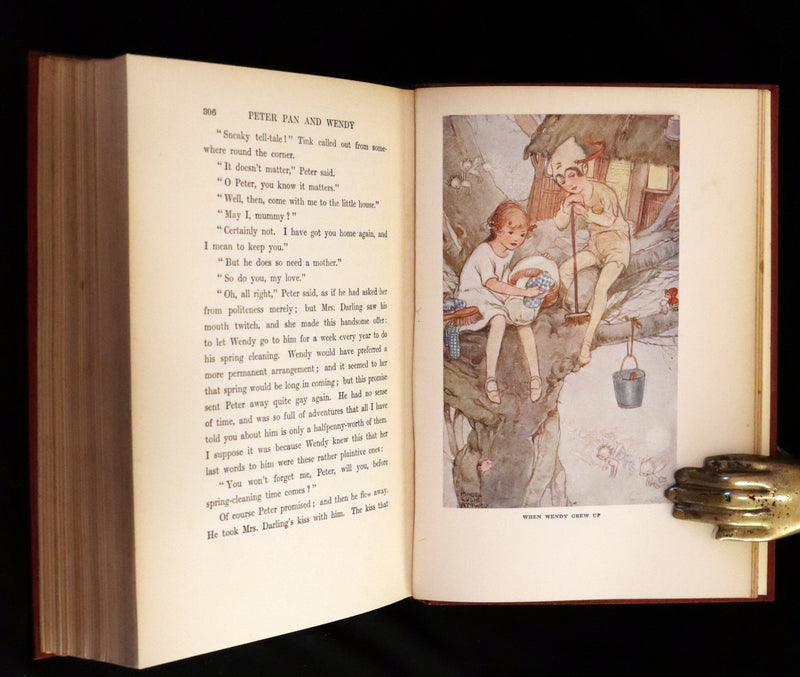 1925 Rare Book - Peter Pan and Wendy Illustrated by Mabel Lucie Attwell