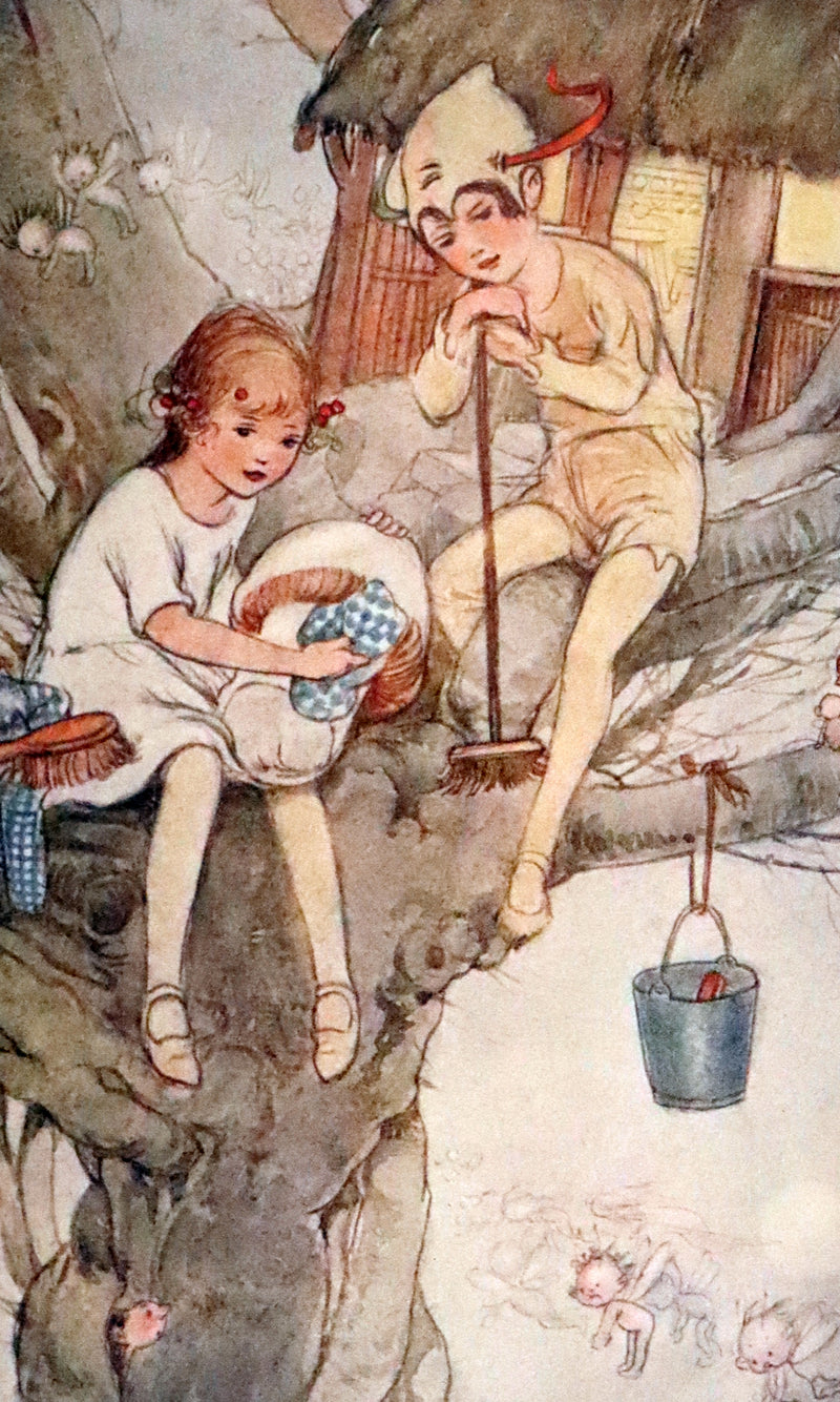 1925 Rare Book - Peter Pan and Wendy Illustrated by Mabel Lucie Attwell