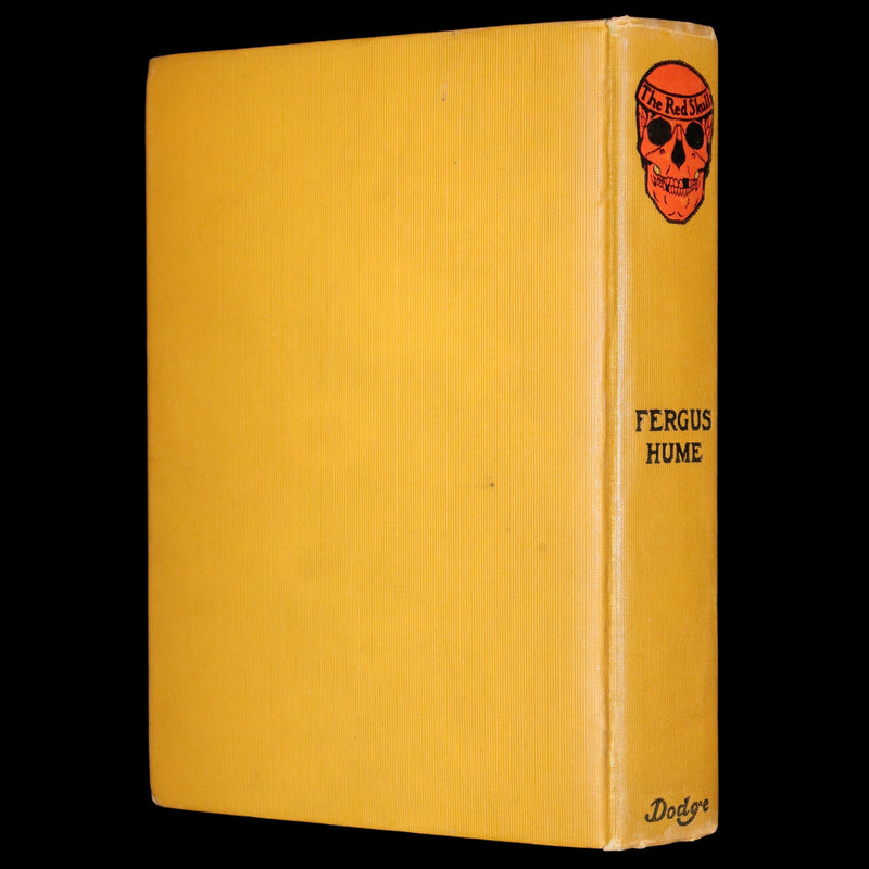 1908 First US Edition - The Red Skull, a thrilling mystery novel by Fergus Hume