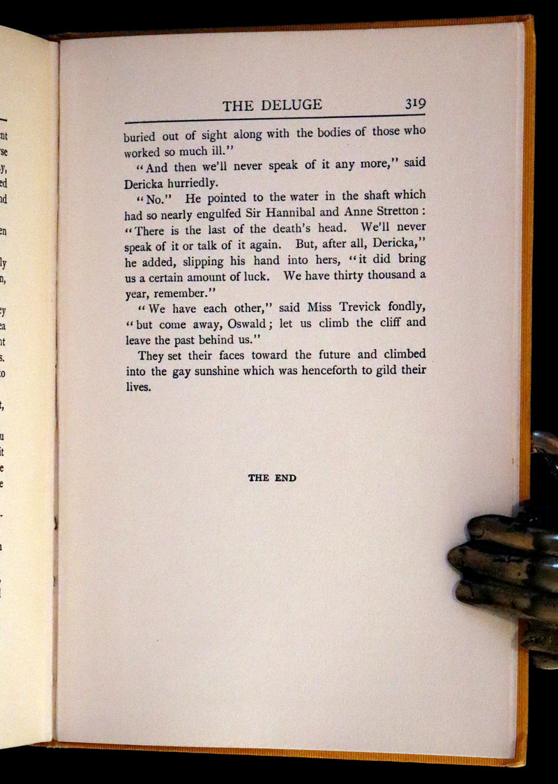 1908 First US Edition - The Red Skull, a thrilling mystery novel by Fergus Hume
