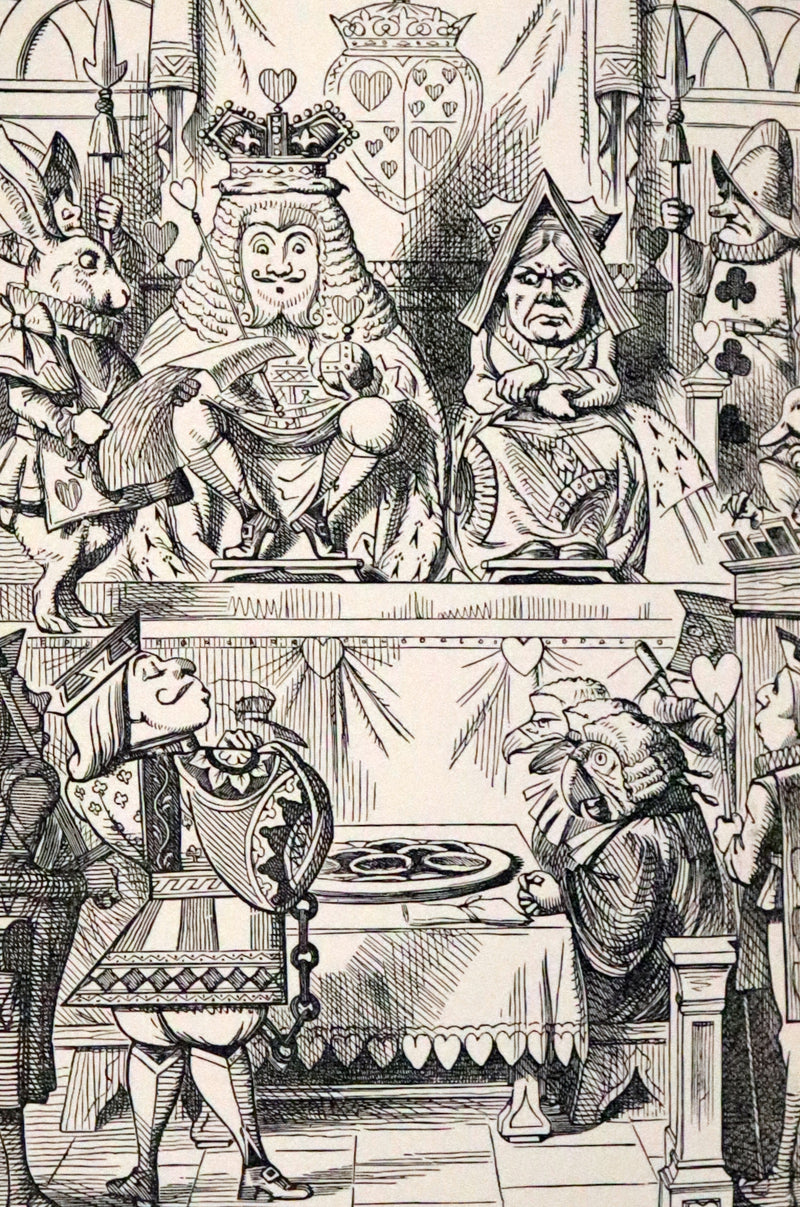 1899 Rare Book - Alice' Adventures in Wonderland by Lewis Carroll