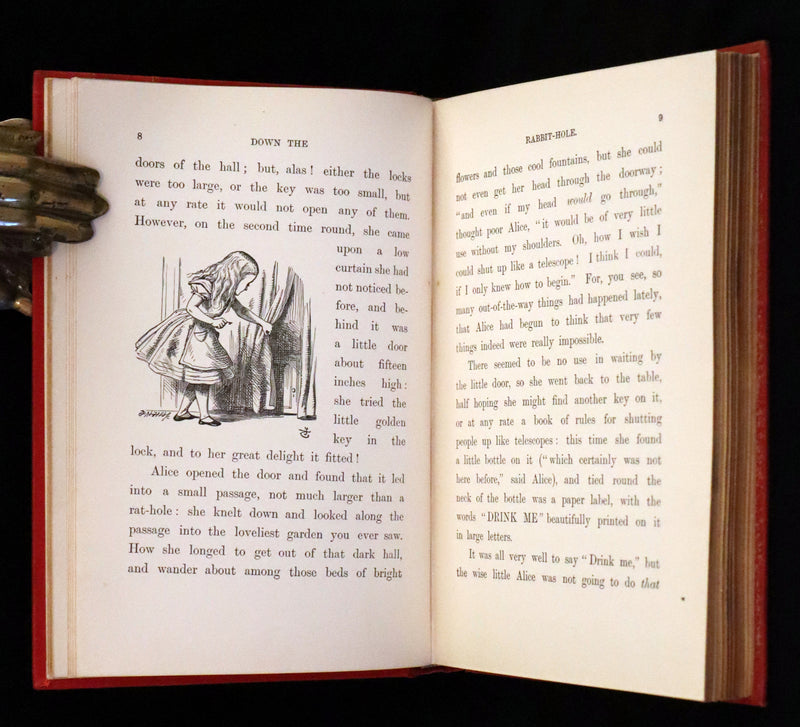 1899 Rare Book - Alice' Adventures in Wonderland by Lewis Carroll