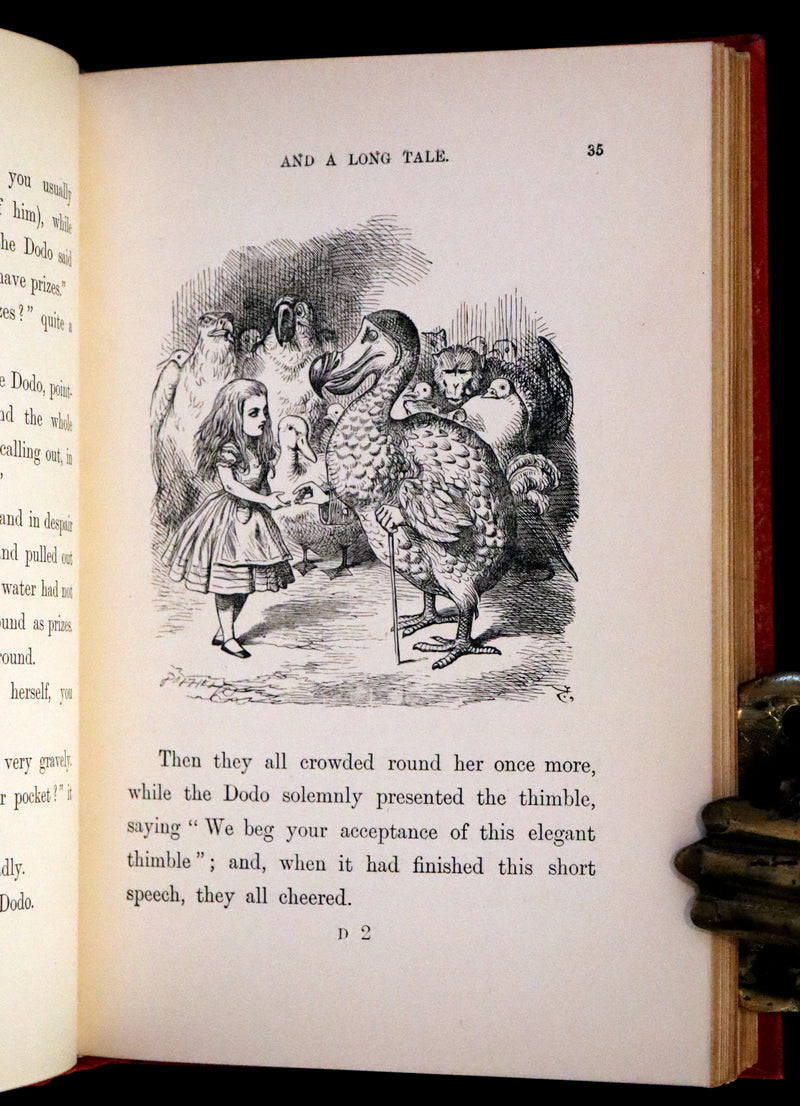 1899 Rare Book - Alice' Adventures in Wonderland by Lewis Carroll