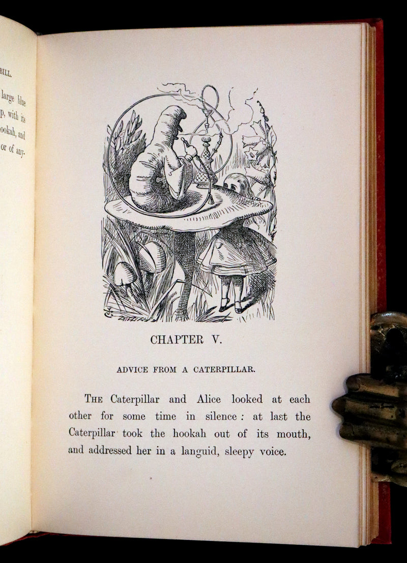 1899 Rare Book - Alice' Adventures in Wonderland by Lewis Carroll