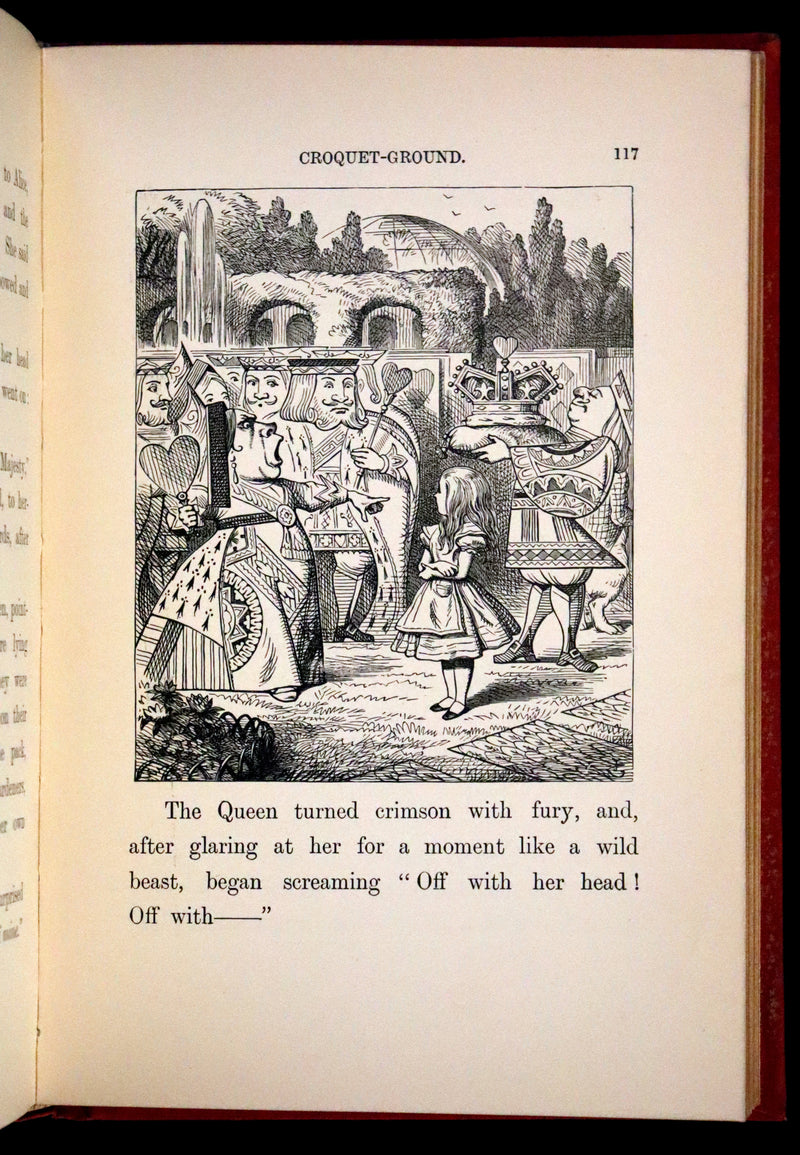 1899 Rare Book - Alice' Adventures in Wonderland by Lewis Carroll