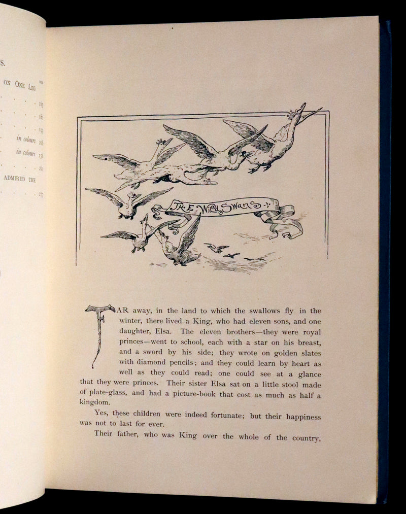 1890 Rare Book - Fairy Tales by Hans Andersen illustrated by Evelyn Stuart Hardy