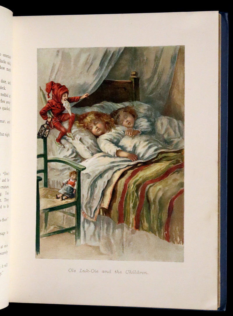 1890 Rare Book - Fairy Tales by Hans Andersen illustrated by Evelyn Stuart Hardy