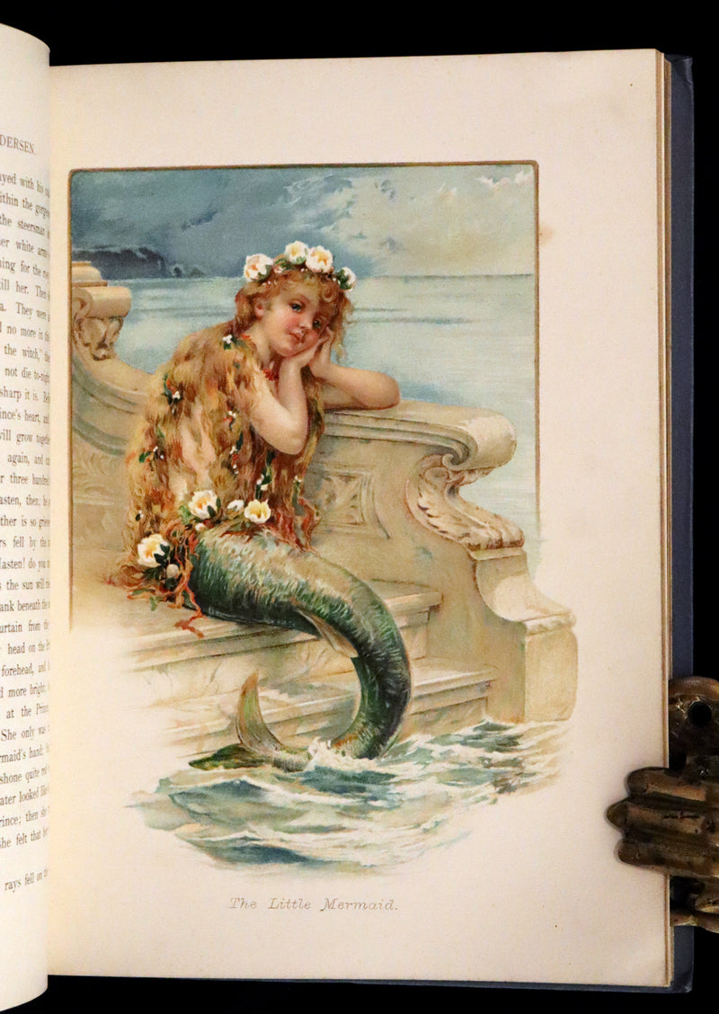 1890 Rare Book - Fairy Tales by Hans Andersen illustrated by Evelyn Stuart Hardy