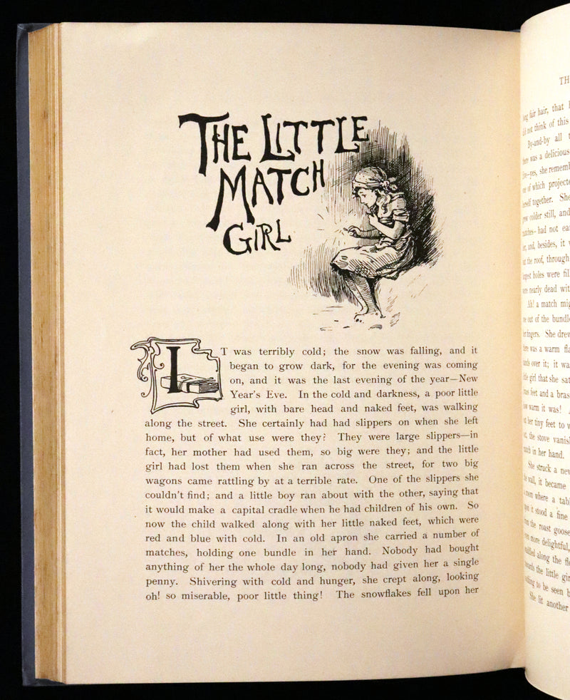 1890 Rare Book - Fairy Tales by Hans Andersen illustrated by Evelyn Stuart Hardy
