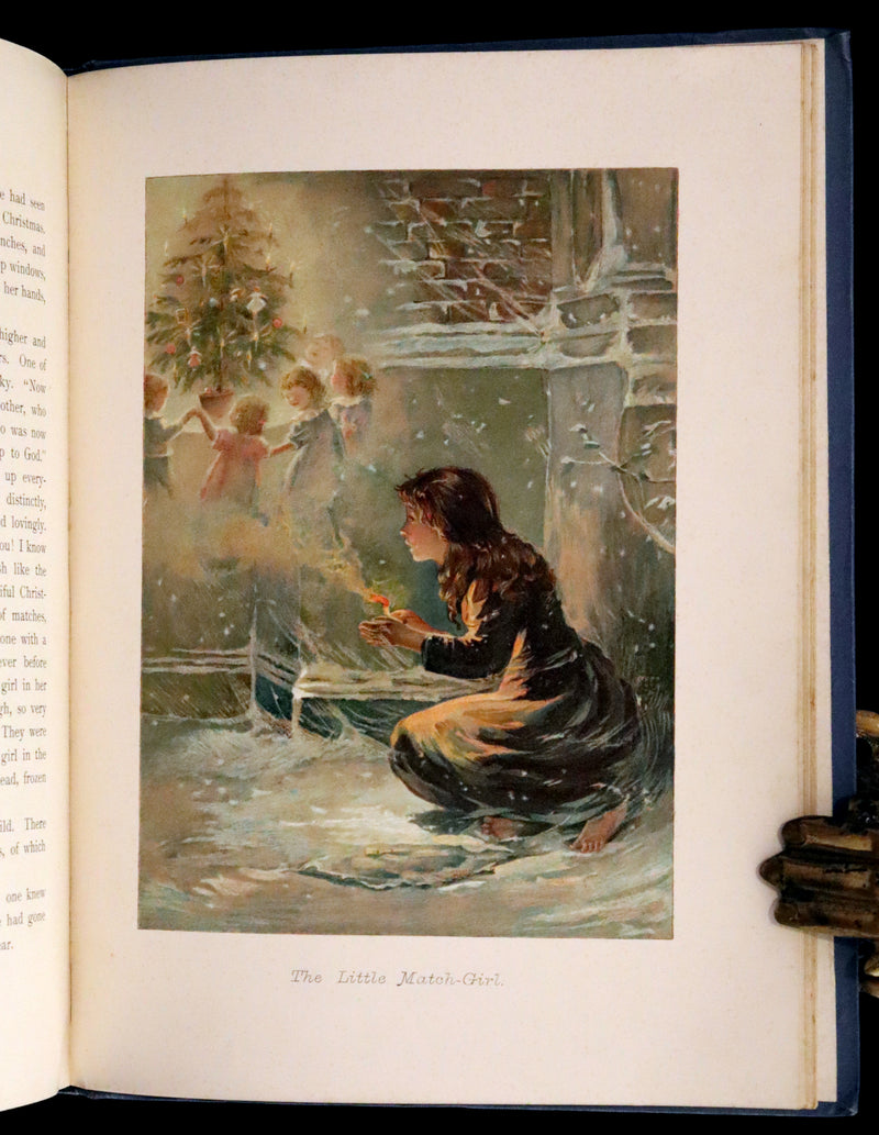 1890 Rare Book - Fairy Tales by Hans Andersen illustrated by Evelyn Stuart Hardy