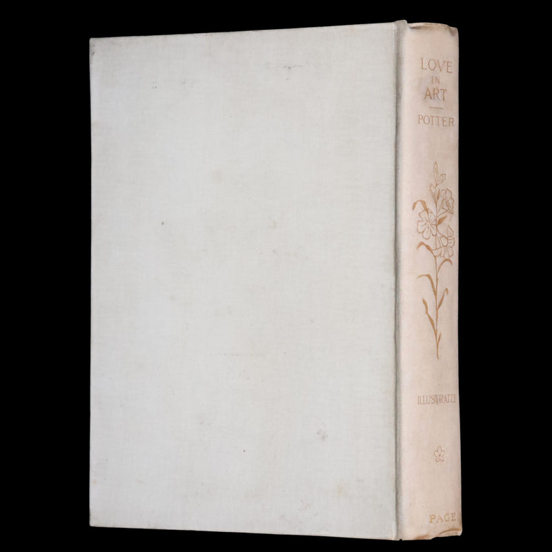 1898 Rare First Edition - Love in Art by Mary Knight Potter