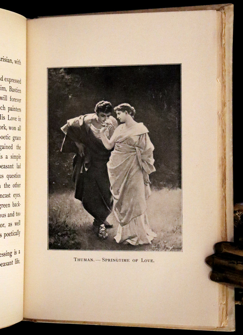 1898 Rare First Edition - Love in Art by Mary Knight Potter