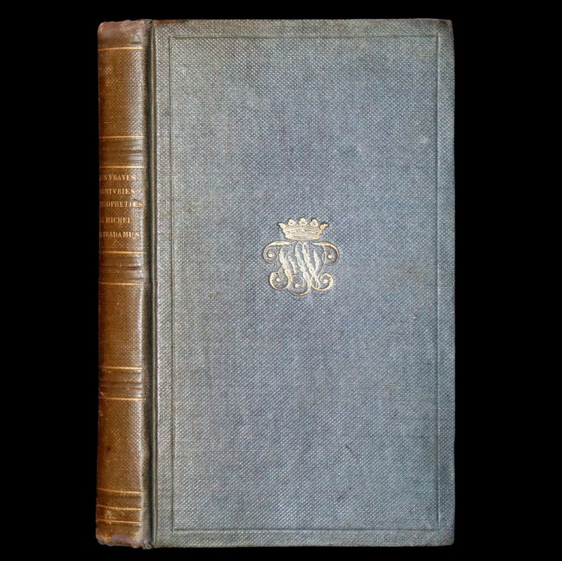1669 Scarce French Book ~ Nostradamus Prophecies ~ Les Vrayes Centuries.