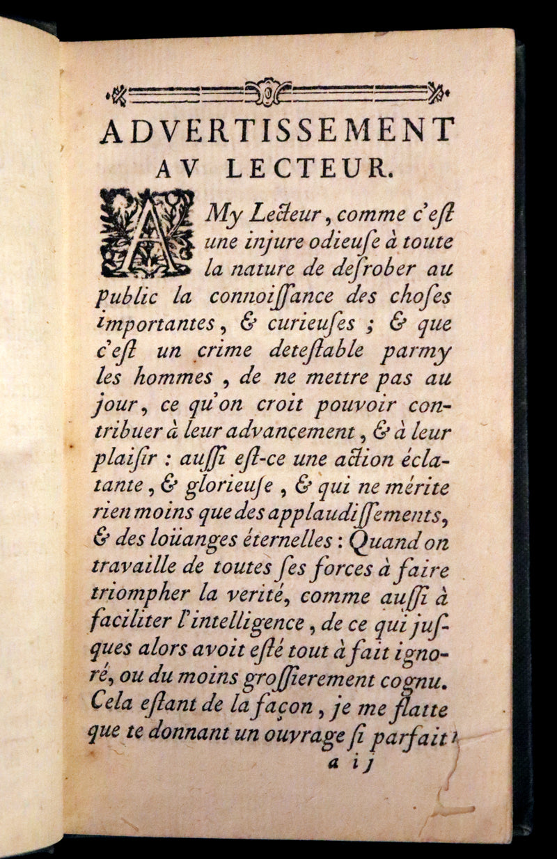 1669 Scarce French Book ~ Nostradamus Prophecies ~ Les Vrayes Centuries.