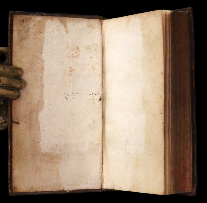 1661 Rare Latin Book - Terence's Comedies - Publii Terentii Comœdiæ Sex.