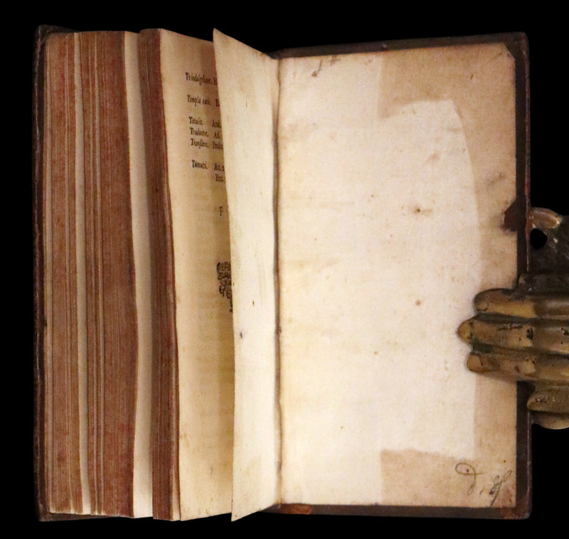 1661 Rare Latin Book - Terence's Comedies - Publii Terentii Comœdiæ Sex.