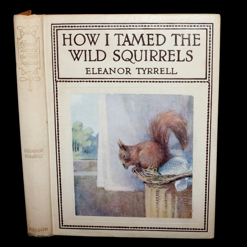 1914 First ED - How I Tamed the Wild Squirrels illustrated by Honor C. Appleton