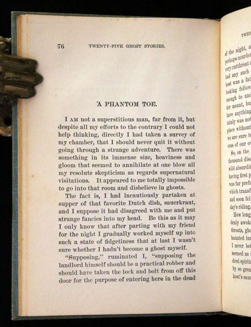 1904 Scarce Book - Twenty-Five Ghost Stories Edited by W. Bob Holland