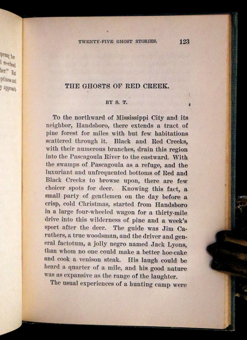 1904 Scarce Book - Twenty-Five Ghost Stories Edited by W. Bob Holland