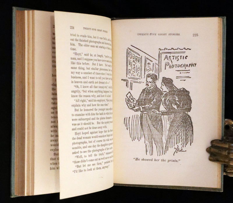 1904 Scarce Book - Twenty-Five Ghost Stories Edited by W. Bob Holland