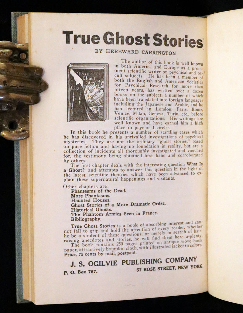 1904 Scarce Book - Twenty-Five Ghost Stories Edited by W. Bob Holland