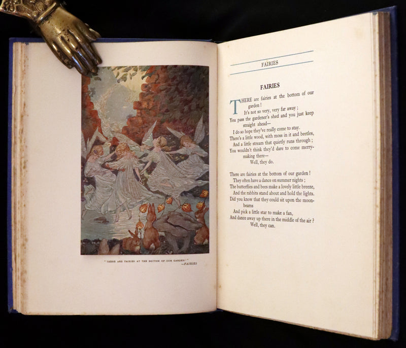 1923 First Edition- The Rose Fyleman Fairy Book Illustrated by Hilda T. Miller