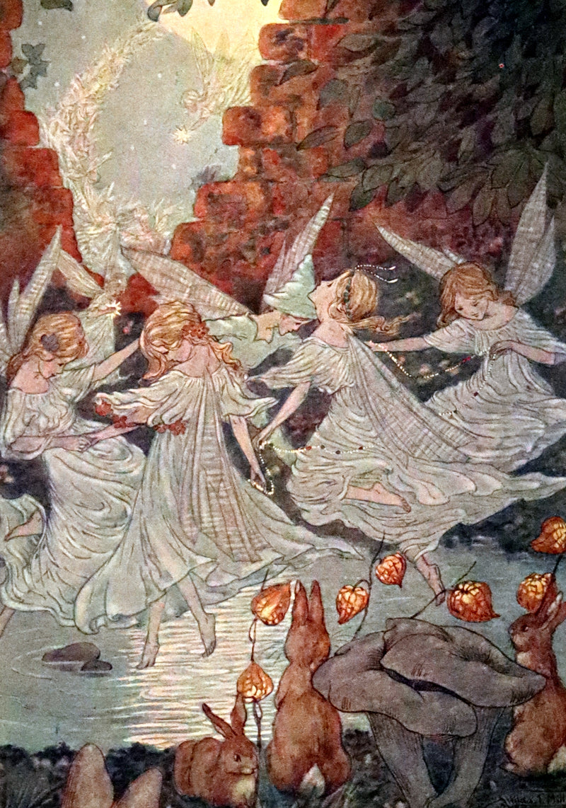 1923 First Edition- The Rose Fyleman Fairy Book Illustrated by Hilda T. Miller
