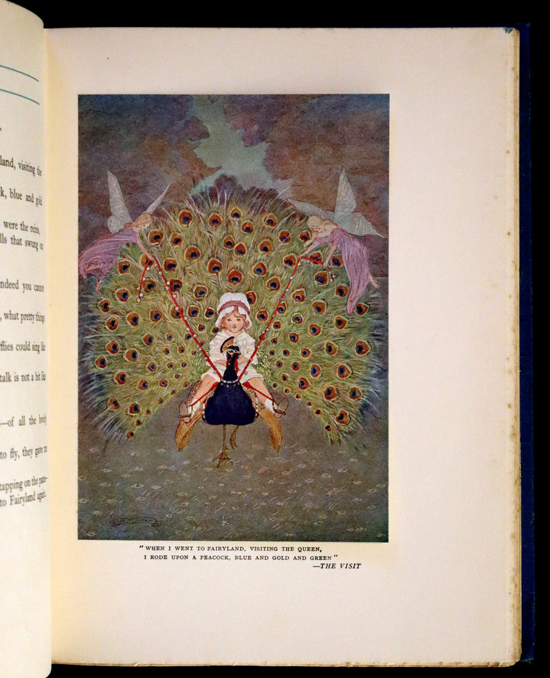 1923 First Edition- The Rose Fyleman Fairy Book Illustrated by Hilda T. Miller