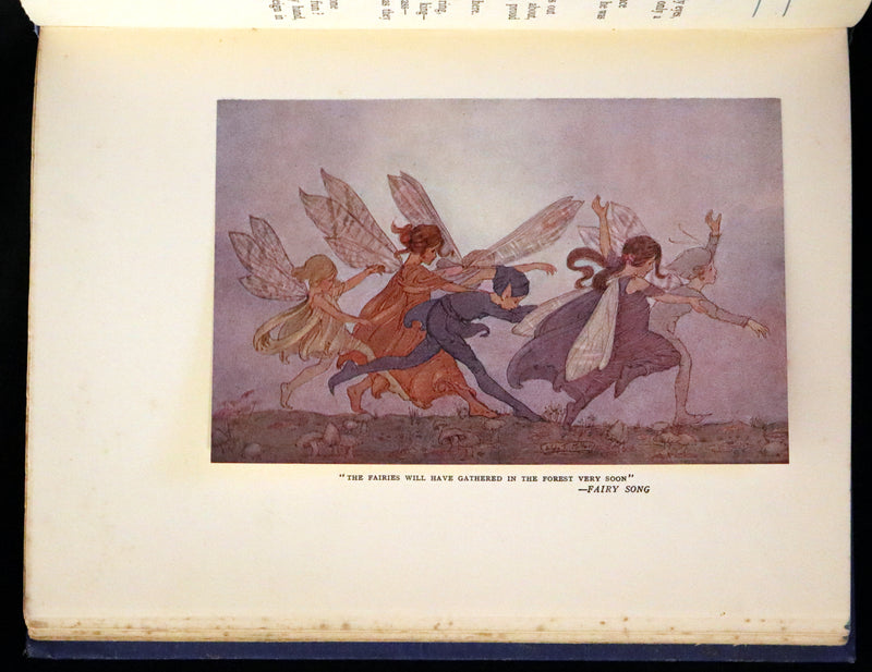 1923 First Edition- The Rose Fyleman Fairy Book Illustrated by Hilda T. Miller
