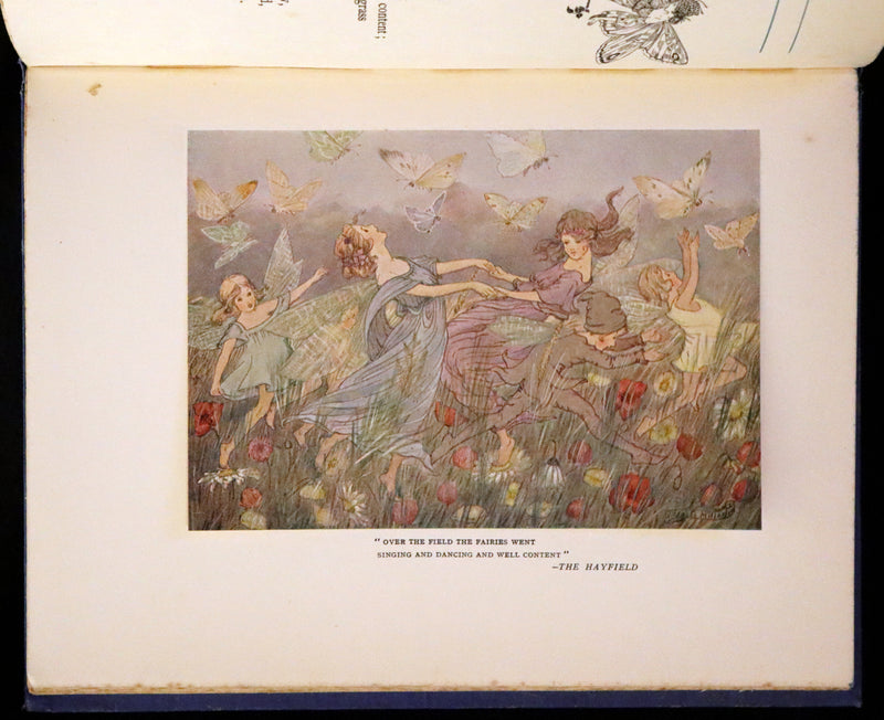 1923 First Edition- The Rose Fyleman Fairy Book Illustrated by Hilda T. Miller