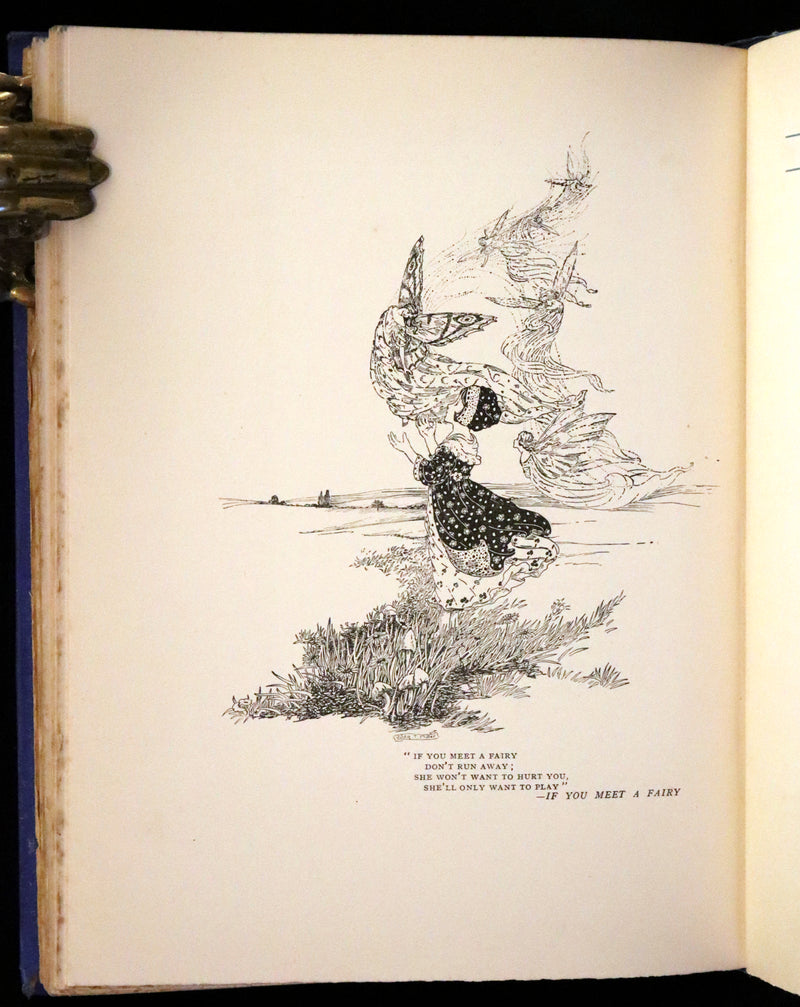 1923 First Edition- The Rose Fyleman Fairy Book Illustrated by Hilda T. Miller
