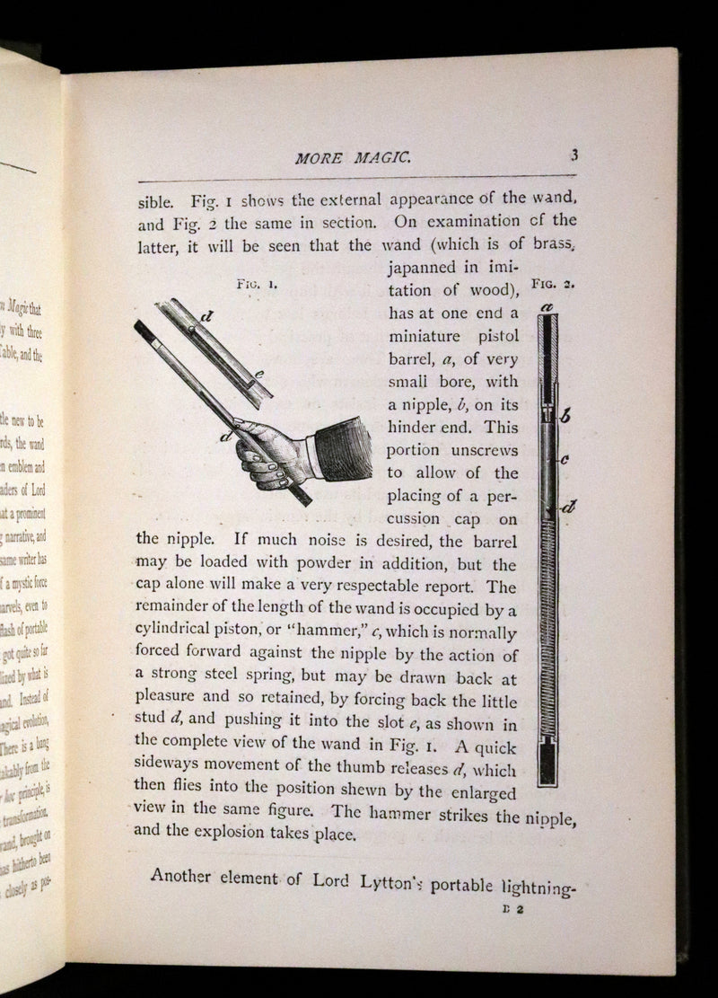 1893 Rare Book - More Magic, A Practical Treatise by Professor Hoffmann