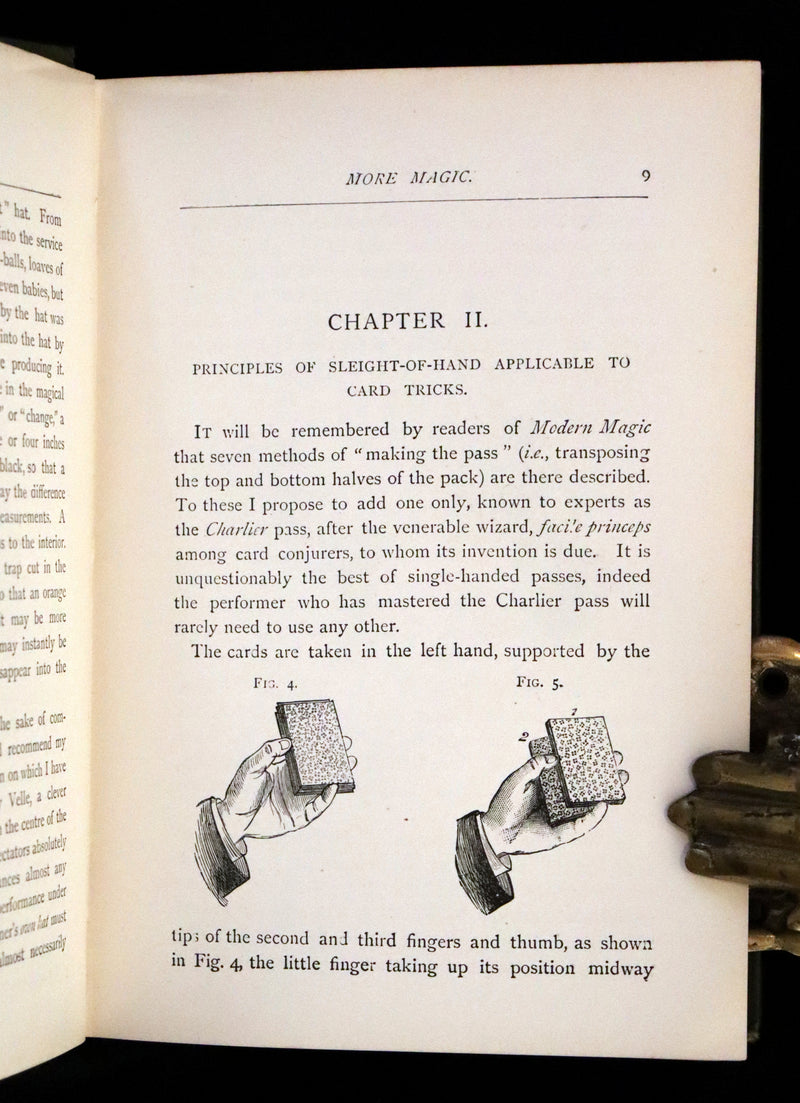 1893 Rare Book - More Magic, A Practical Treatise by Professor Hoffmann