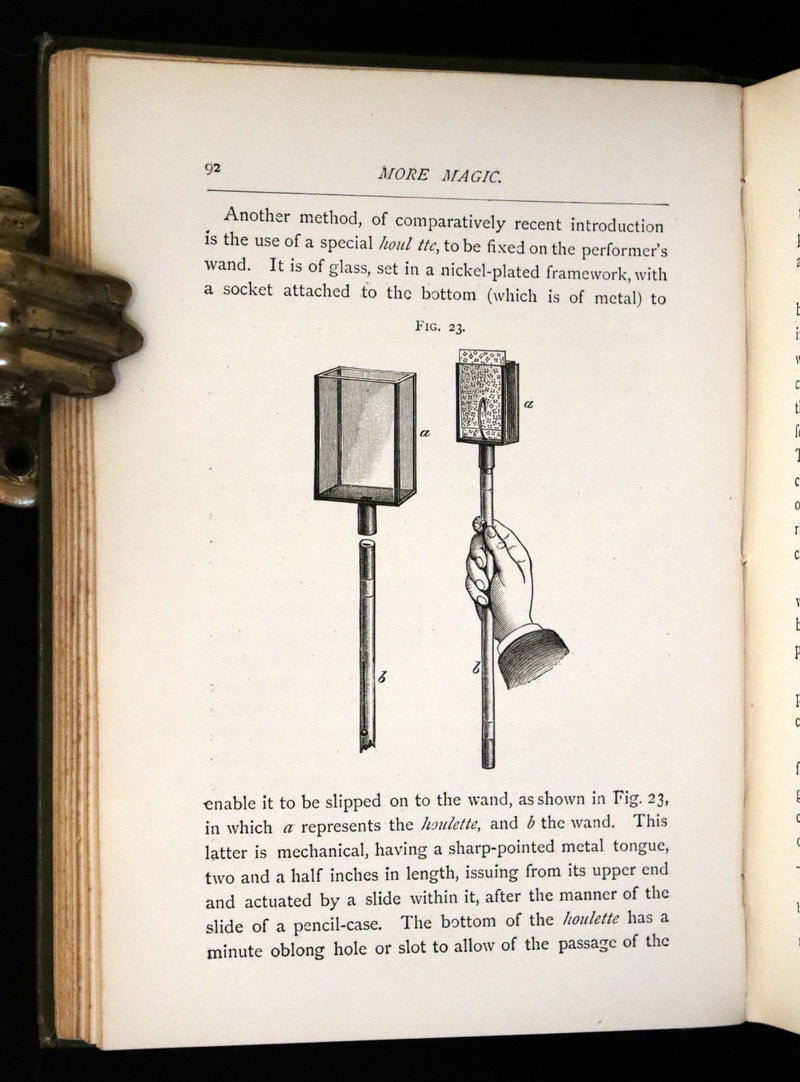 1893 Rare Book - More Magic, A Practical Treatise by Professor Hoffmann