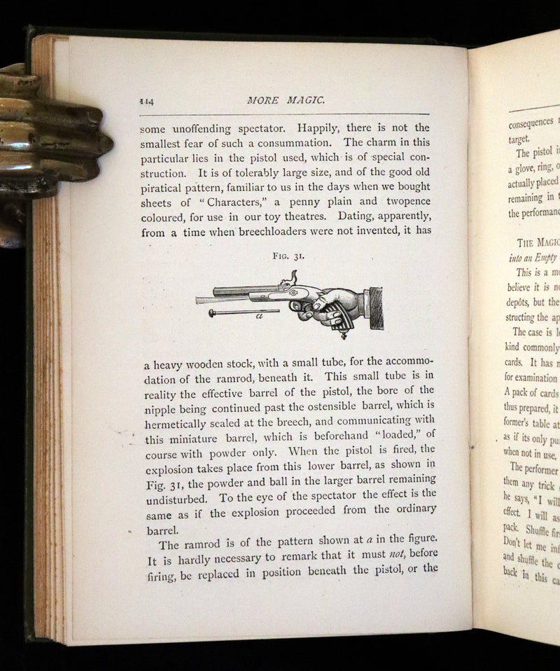 1893 Rare Book - More Magic, A Practical Treatise by Professor Hoffmann