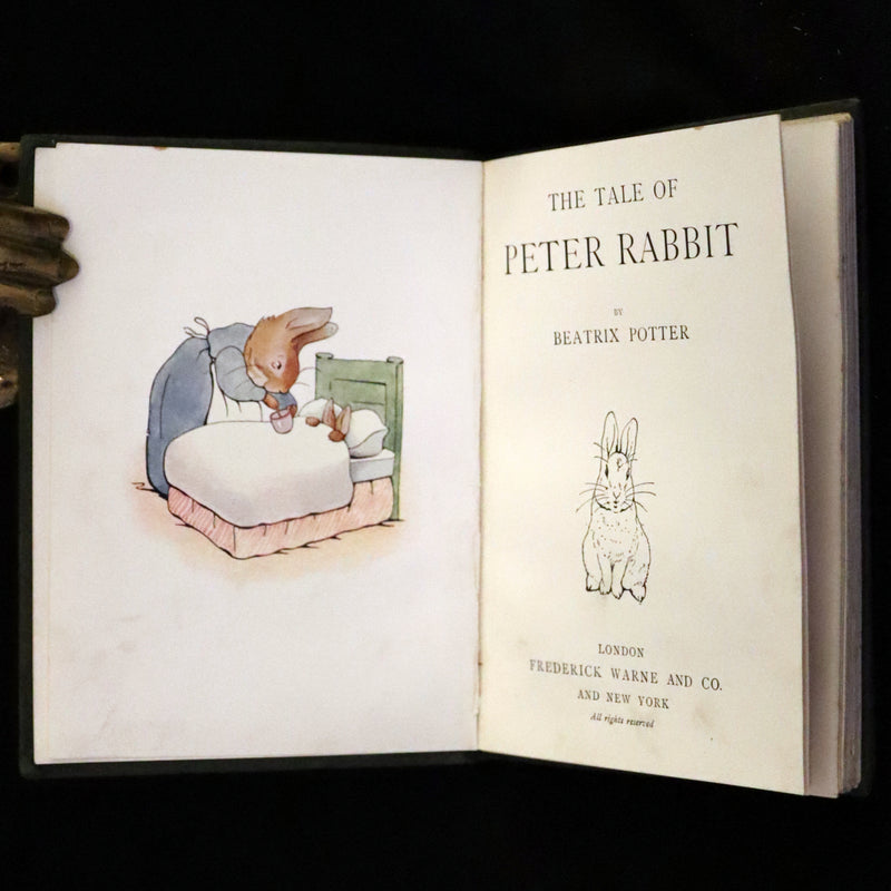 1910 Rare Edition - The Tale of Peter Rabbit illustrated by Beatrix Potter