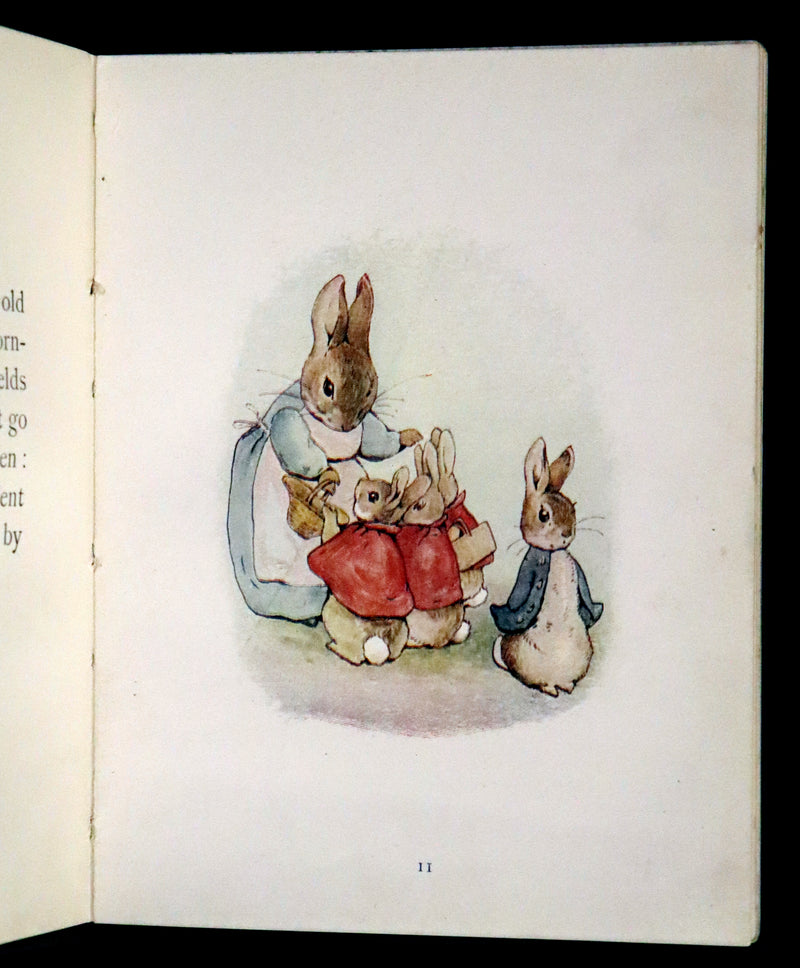 1910 Rare Edition - The Tale of Peter Rabbit illustrated by Beatrix Potter