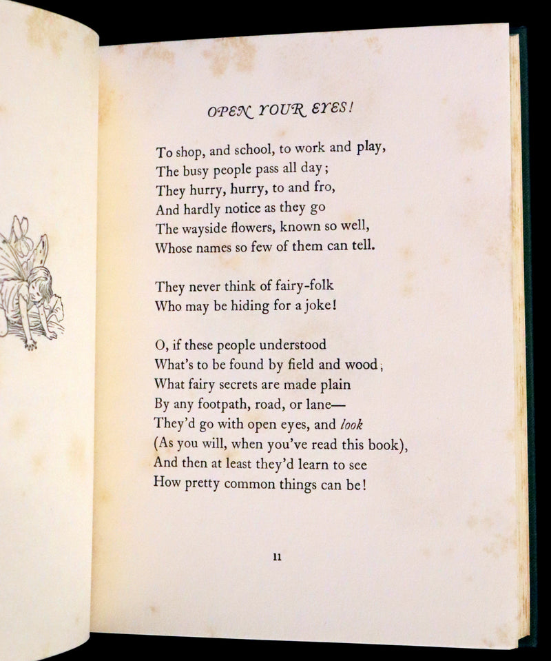 1950 First Edition - Fairies of the Flowers and Trees by Cicely Mary Barker