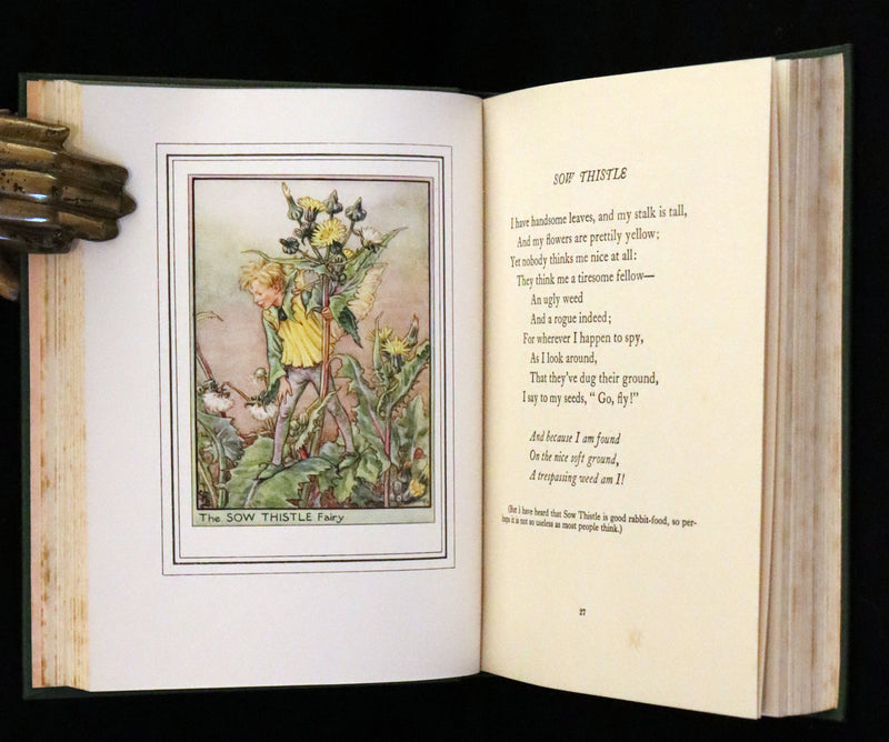 1950 First Edition - Fairies of the Flowers and Trees by Cicely Mary Barker