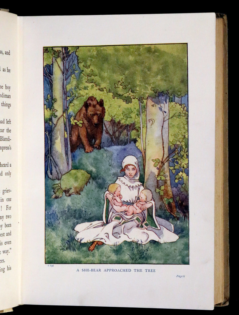 1908 Rare First Edition - Heroic Legends illustrated by Helen Stratton