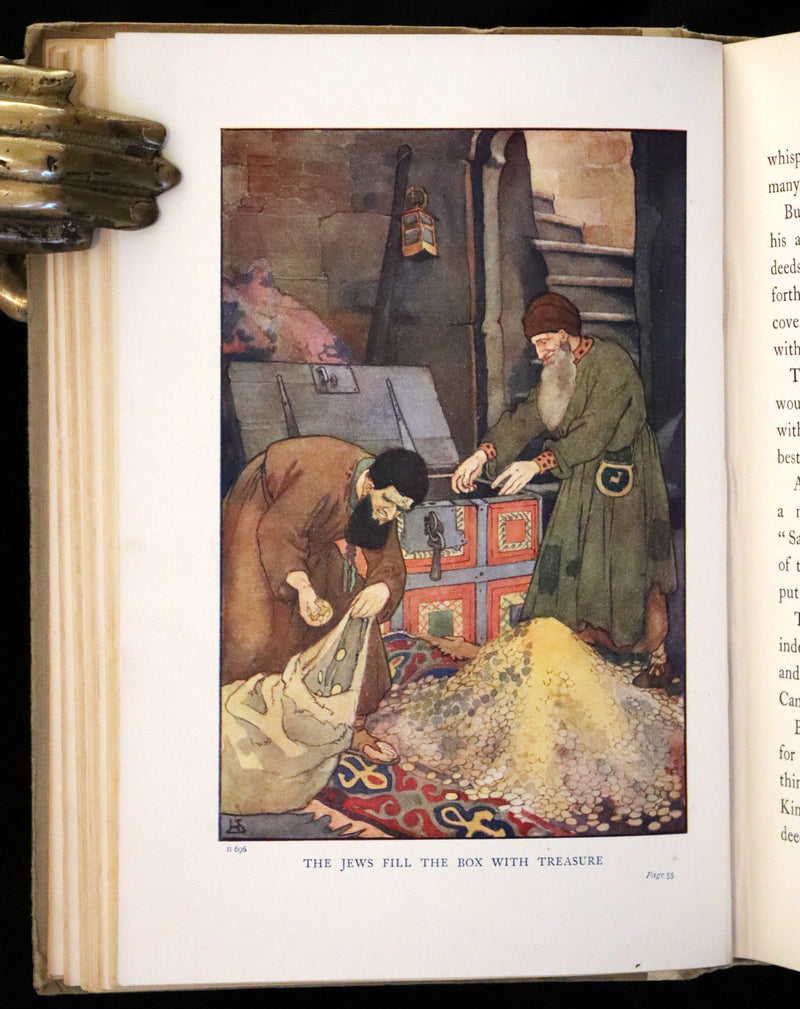 1908 Rare First Edition - Heroic Legends illustrated by Helen Stratton