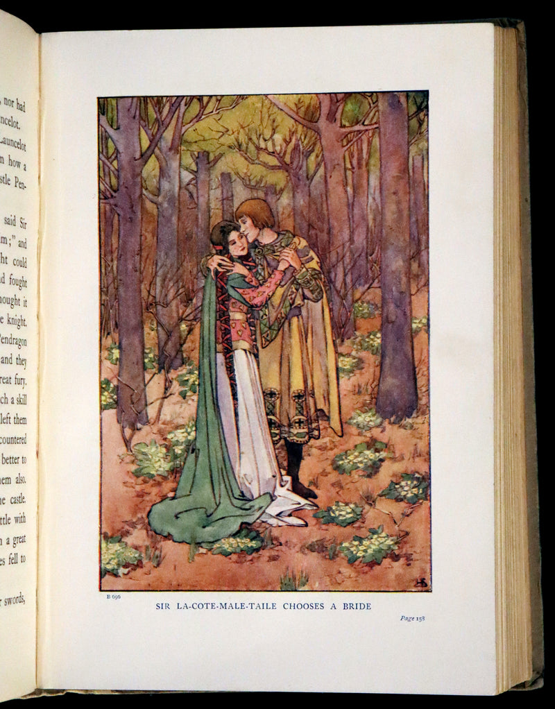 1908 Rare First Edition - Heroic Legends illustrated by Helen Stratton